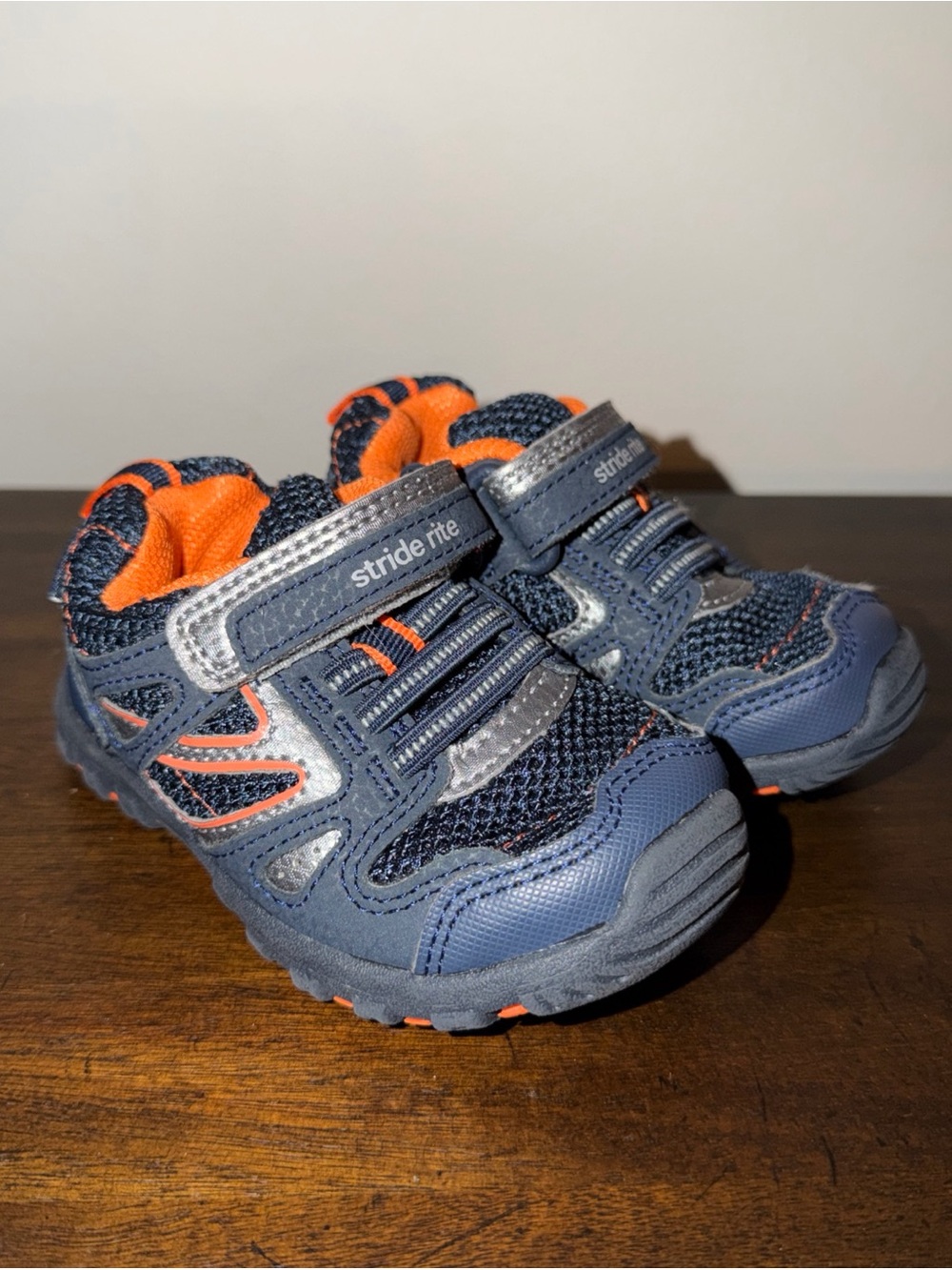 Stride Rite Infant Boys Artin Athletic Sneakers Navy Size 5.5M